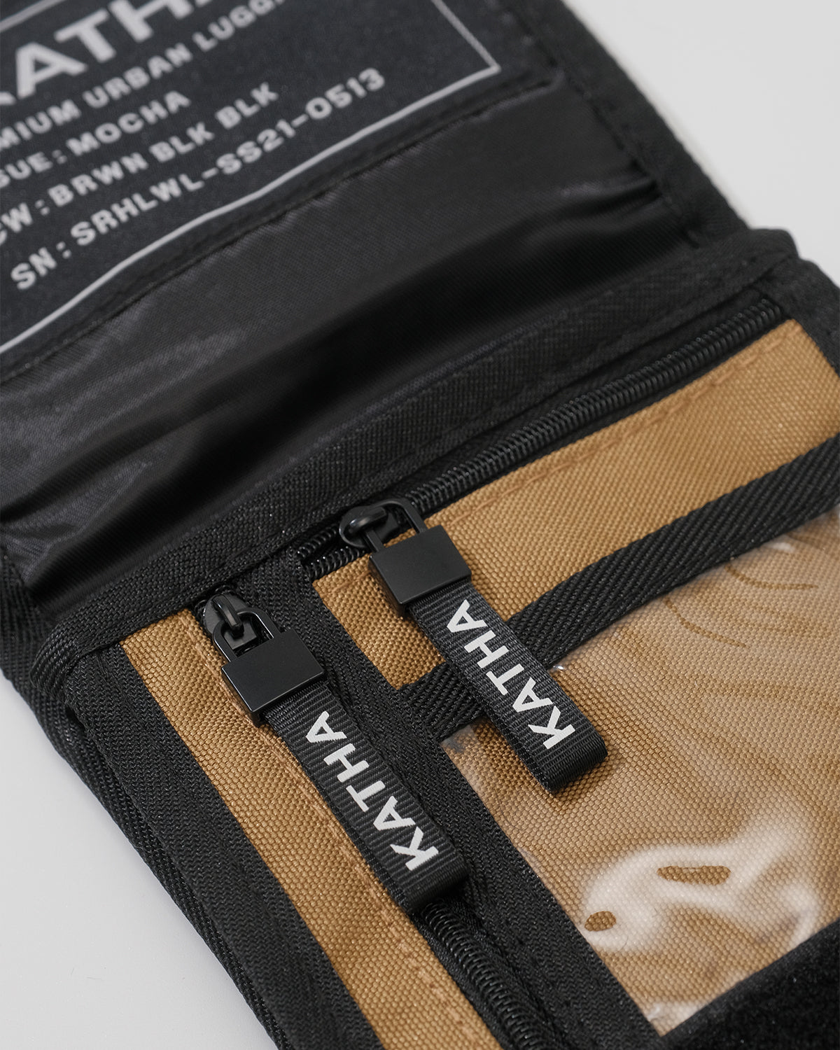 Katha Neck Pouch 'Mocha'