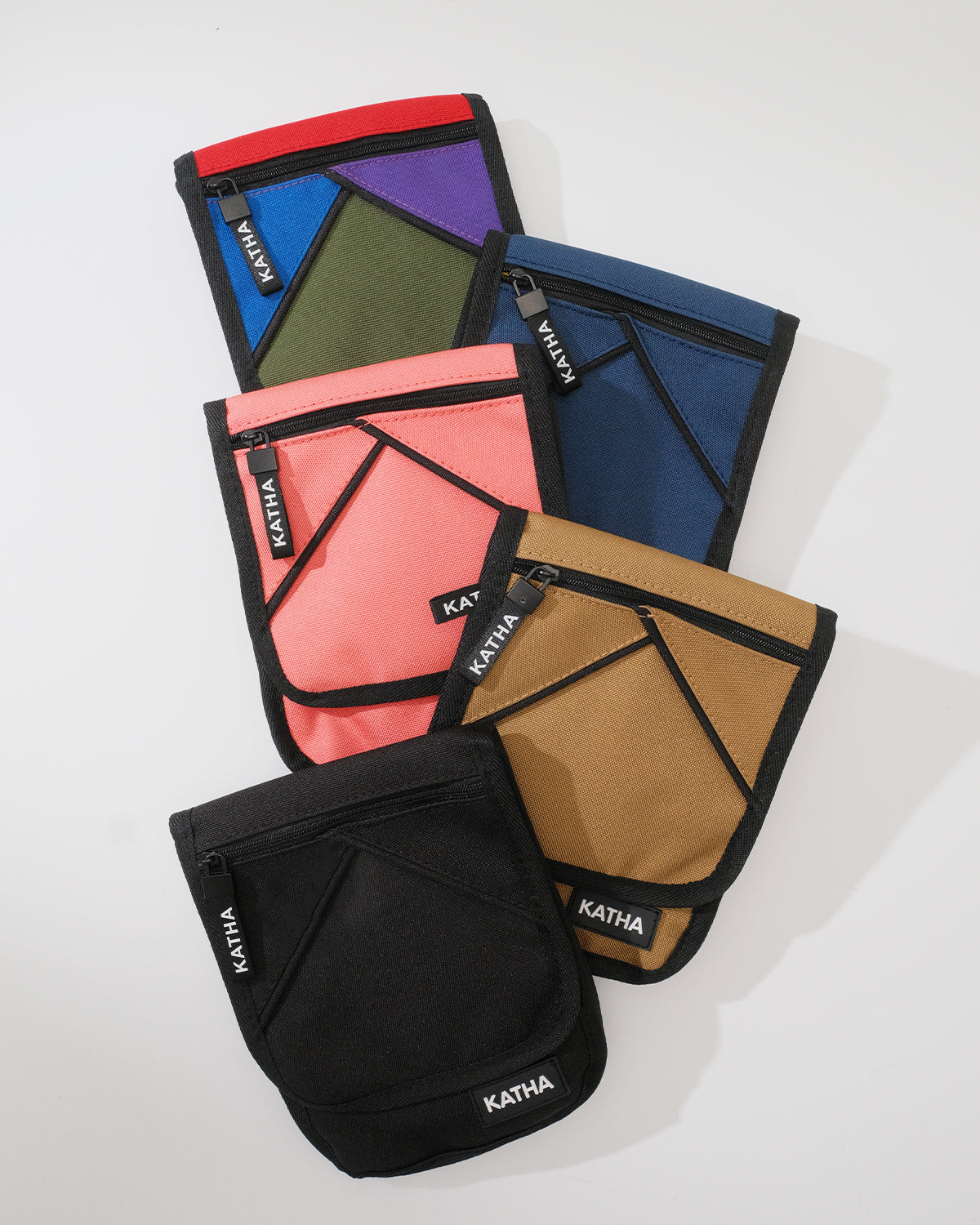 Katha X JP Pining "Multicolor" Neck Pouch