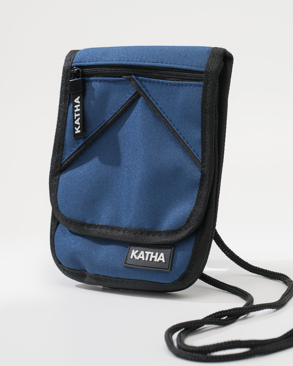 Katha Neck Pouch 'Blue Lemonade'