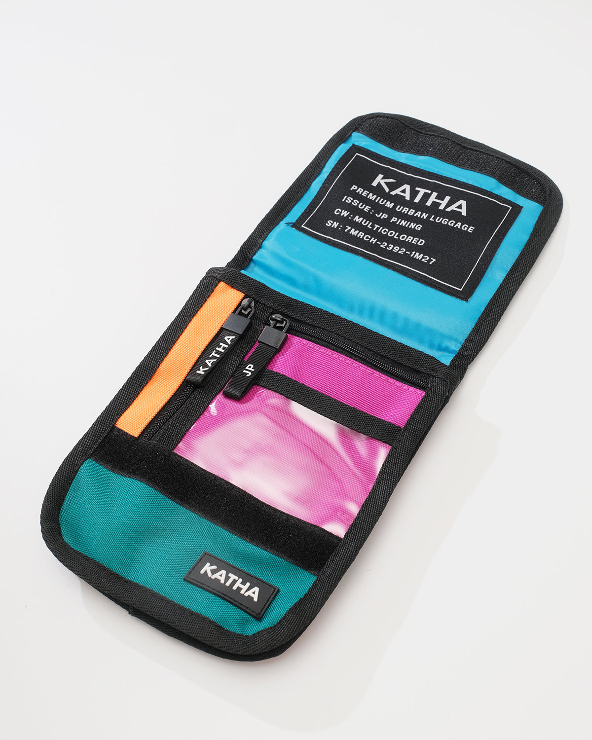 Katha X JP Pining "Multicolor" Neck Pouch