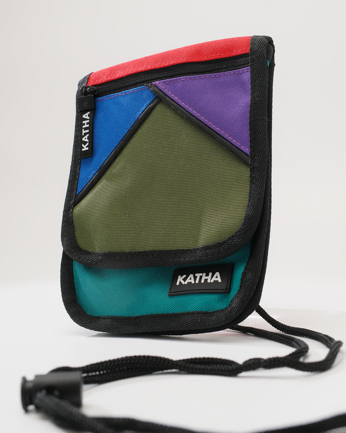 Katha X JP Pining "Multicolor" Neck Pouch