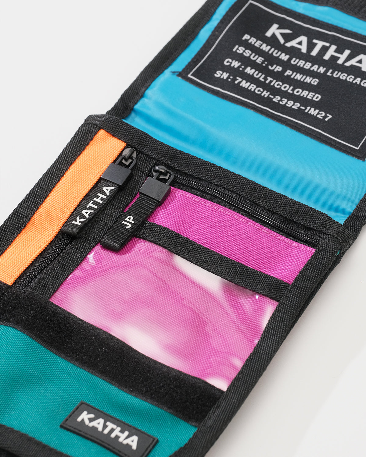 Katha X JP Pining "Multicolor" Neck Pouch